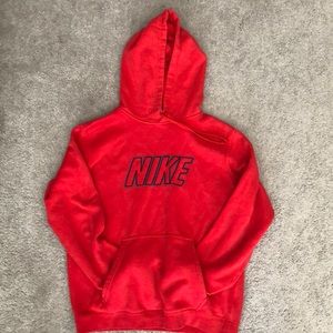 Men’s medium Red Nike Hoodie